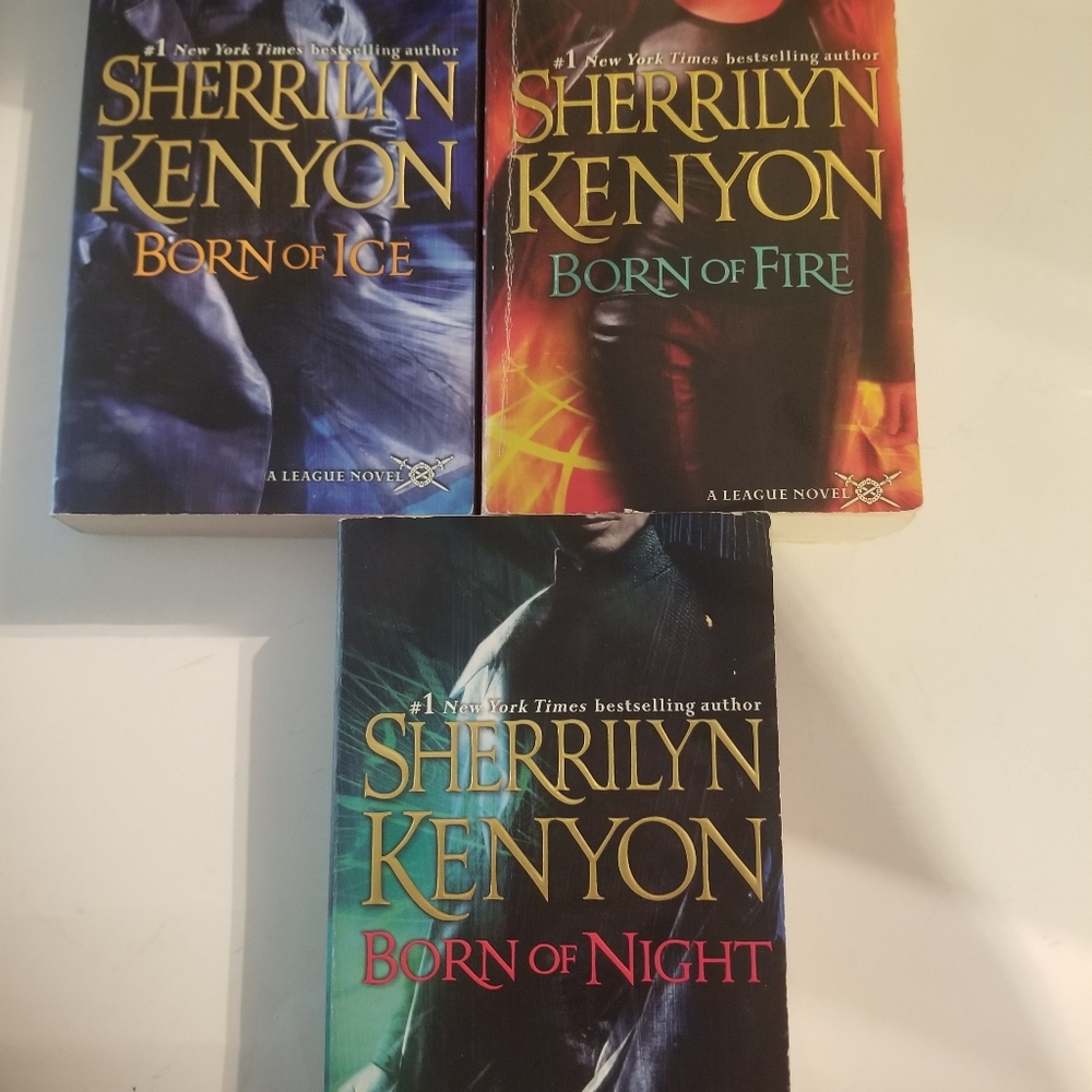 Sherriyln Kenyon Lot of 3 A League Novel